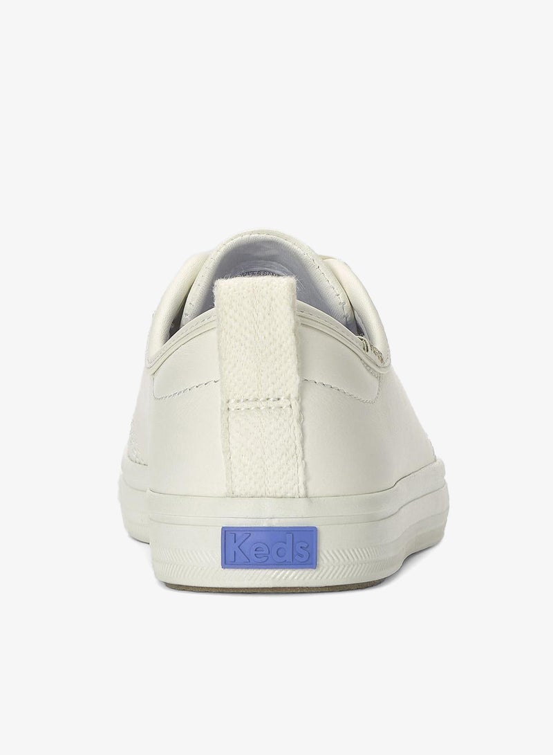 Keds Women's Cruise Lace Up Leather Casual Sneaker Beige - Image 2